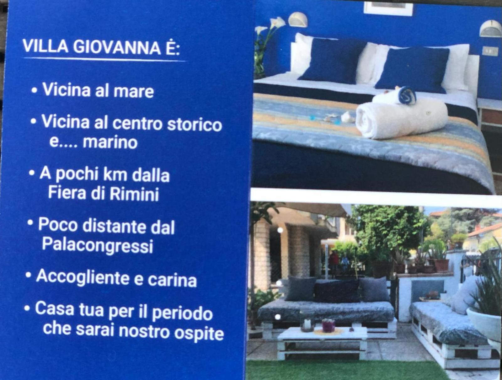 Bed And Breakfast Villa Giovanna Rimini Kültér fotó
